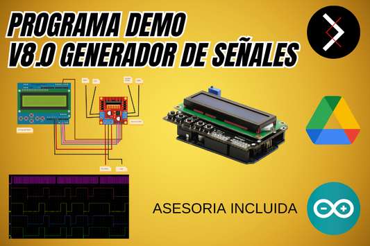 PROGRAMA DEMO V8.0 GENERADOR DE SEÑALES