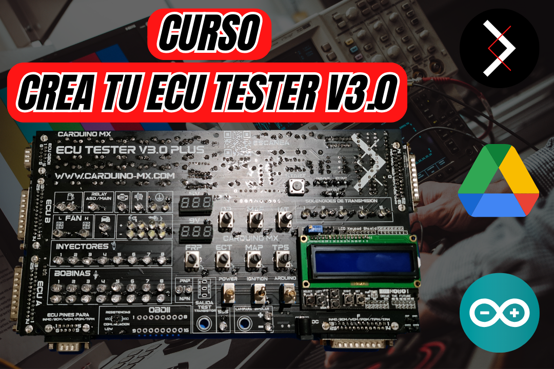 CURSO ARMA TU SIMULADOR ECU TESTER V3.0