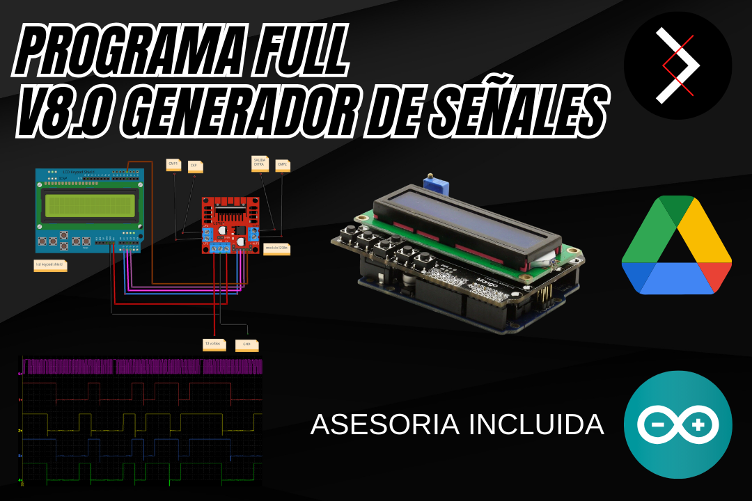 PROGRAMA FULL V8.0 GENERADOR DE SEÑALES